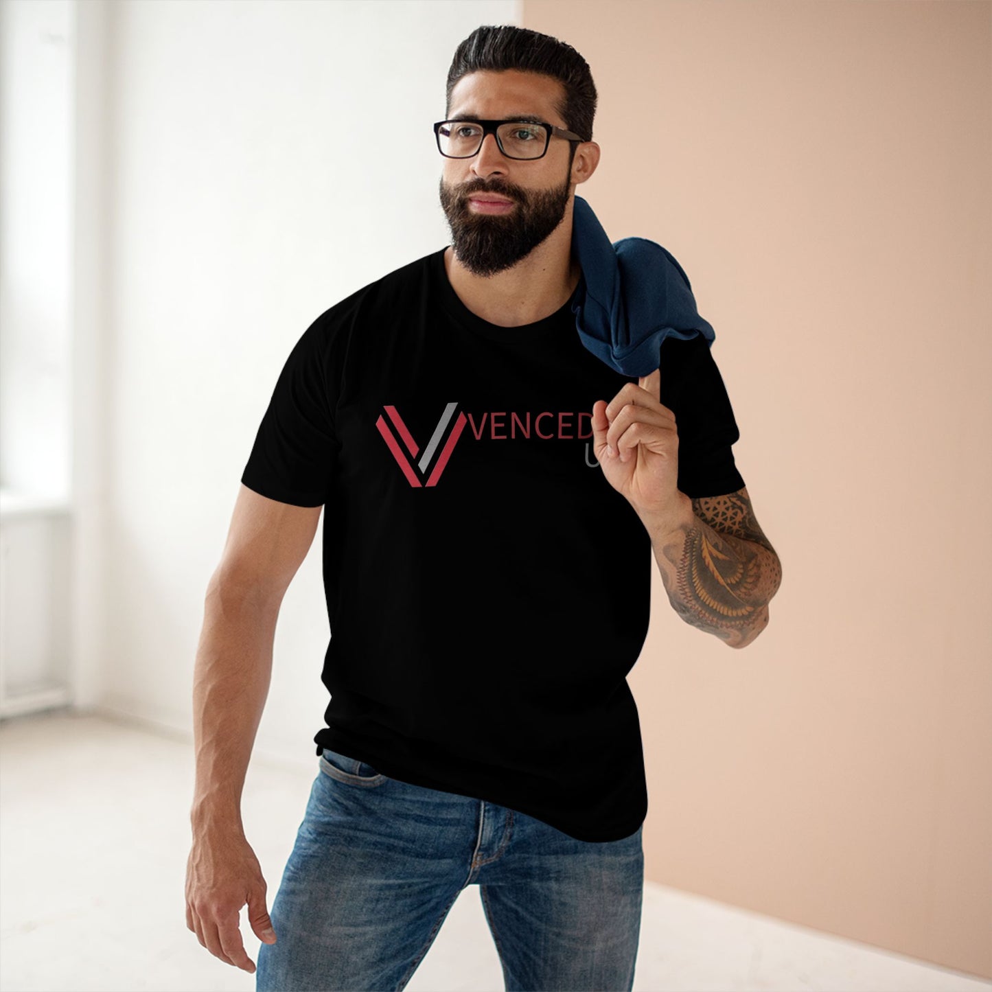 Athleisure Tee - Vencedor Collection, Conquer Every Moment